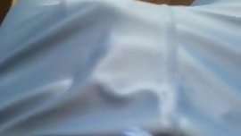 Teen boy strips then cums