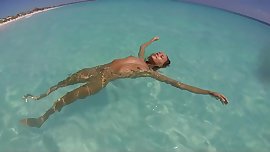 Nude Beach - Cuban Beauty