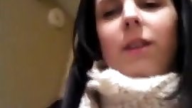 Horny Black Hair Girl Sucking And Riding Cock