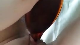 young german teen masturbate with hairbrush