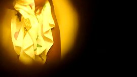 sexy ebony teen getting out the shower