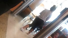 Asian Teen Candid Leggings