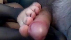 me+sexy teen both in tights foot fetish fun 4