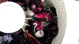 Washing not sisters satin dresses #6 delicate rinse