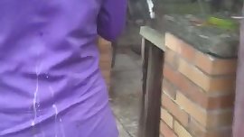 Joggin Teen get cum in ass