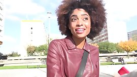 Young small tits Luna a brazilian girl in europe