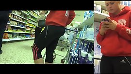 Spandex Teen Firm Butt