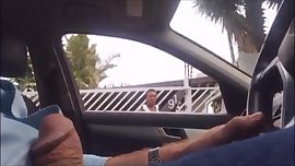 Dickflash to black teen - not impressed by the white cock