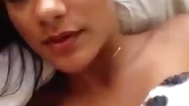 Latina teen fingering her pussy