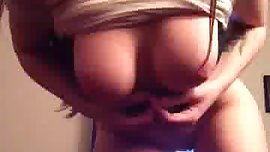 Brunette Teen Stripping