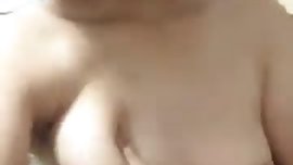 Asian girl in bathroom