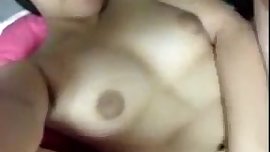 Fresh Korean Teen Girl Touches Herself