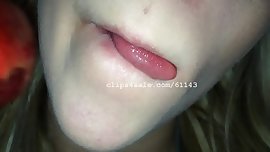 Mouth Fetish - Kali Lollipop Video 1