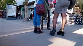 Teens Pantyhose Legs 2