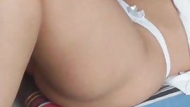 Minha ima cacula ginastica de calcinha branca lindas pernas