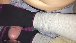 Gf's best friends feet at night