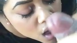 CUMSHOT ON DESI NRI GIRL