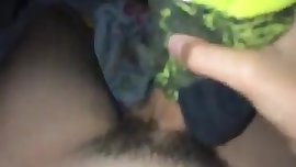 Beating my cock with my homemade pocket pussy