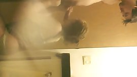 Horny teens get freaky in bathroom