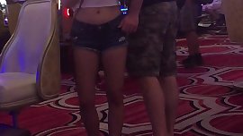 Asian Hottie in Vegas Casino