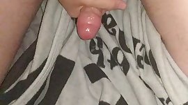 Oiled Up Young Guy Explodes