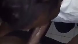 Sucking that cock
