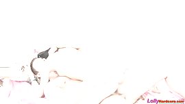 Petite emo slut sucks and fucks