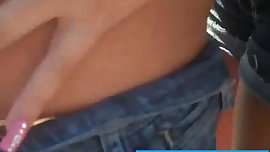 Sexy Lowrider Girls Kissing at Phoenix Lowrider Carshow