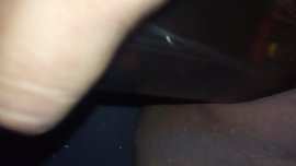 Fucking my loose pussy with bottle