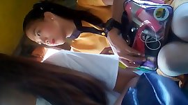 073 Boso sa Sales Lady white panty 2nd. attemp.