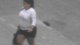 BBW Mexican Teen See Thru