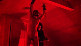 WHIPPED IN THE RED ROOM - crying teen bound and flogged