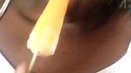 Practices deep throating