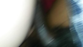 White slut eats this black meat