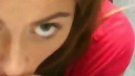 Teens sex in college library has a funny ending