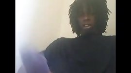 DL thug jacking his dick