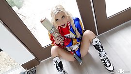 Tiny4K Piper Perri Harlequin Halloween