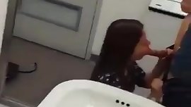 Girlfriend sucks dick