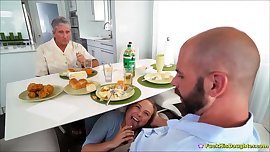 Teenage Whore Fucked By Dads Mate