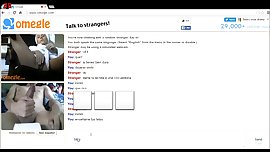 Omelge MILF caliente se masturba viendo mi verga