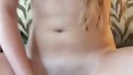 Sexy bitch riding her dildo