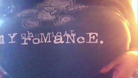 18 years old, Slow Motion Titty Drop With Large Areolas