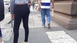 Black pants sexy ass