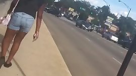 Fat Teen Ass Walking