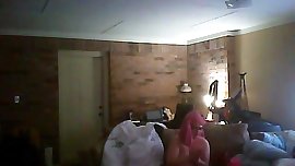 DAUGHTER AARIKA GETTING DRESSED