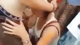 Sucking cock in public at concert