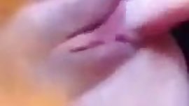 Teen masturbating with dildo