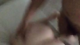 deeply fucking her pyssy from behind