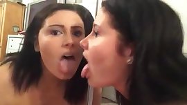 18yr old Emily mirror tease