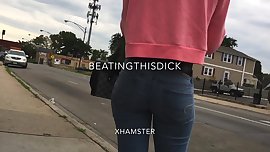 TEEN WEARING THEM JEANS